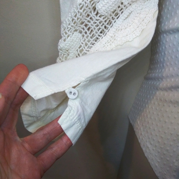 Free People Ivory Brunch Date Top - Picture 8 of 15